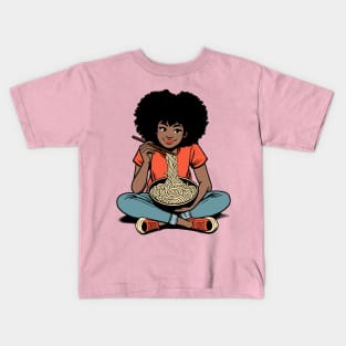 NOODLE GIRL Kids T-Shirt